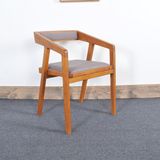 Fabric Cover and Original Wooden Frame Leisure Bar Furniture Chairs