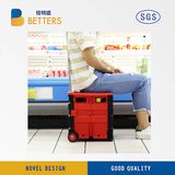 Manufacturers Folding of 2 Wheels Plastic Trolley