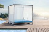 Outdoor Furniture Rattan Aulminium Daybed