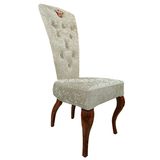 Metal Hotel Furniture Imitated Wood Wedding Queen Chair (JY-F12)