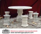 Marble Table and Chairs for Outdoor (SK-1934)