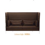 American Style Customized Sectional High Back Fabric Sofa for Office Use