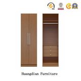 Modern Hotel Bedroom Furniture Wood Closets Guest Room Wardrobe (HD1201)