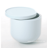 Special Design Corian Coffee Table Ice Blue