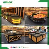 Supermarket Luxury Store Fruit and Vegetable Display Stand