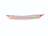 Garden Poolside Multicolor Cotton Hammock with Pillow