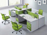 Small Office Room Office Workstation, Green Office Partition/Office Desk (SZ-WS61)