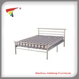 Queen Size Metal Double Bed Modern Style (HF087)