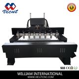 CNC Flat&Rotary Multi-Heads Engraver, 2D, 3D Design CNC Machine