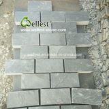 Riven Black Slate Driveway Paving Stone, Patio Cobble Stone