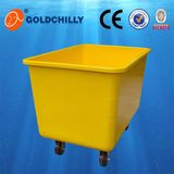 Fiberglass Steel Linen Hotel Hospital Laundry Cart Laundry Trolley