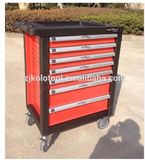 6 Drawers Top Seller Swiss Kraft Car Cabinet Tool Set on Wheels