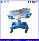 Hospital Used Baby Cot Luxury ABS New Born Baby Trolley/Crib