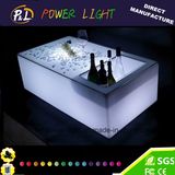 Illuminated Bar Furniture LED Table with Ice Box