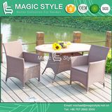 Kd Wicker Dining Set Rattan Kd Dining Chair Garden Dining Chair (Magic Style)