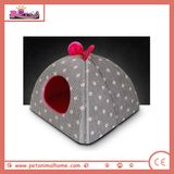 Warm Cute Pet Bed in Gray