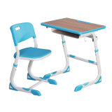 Modern Single School Desk and Chair of Education Furniture