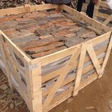 Exterior Wall Decoration Natural Rusty Slate Loose Stone (SMC-FS053)