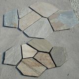 Natural Beige White Flag Stone Slate Exterior Wall (SMC-Y067)