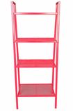 Lerbreg Shelf/ Metal Shelf/ Metal Red Storage Shelf