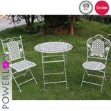 Outdoor Metal Bistro Set Antique White Color