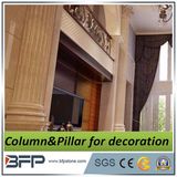 Luxurious Beige Marble Corinthian Column
