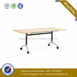 Cheap Student Desk and Chair Folding Metal Wooden School Furniture (HX-5D141)
