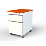 2 Drawer Mobile File Cabinet