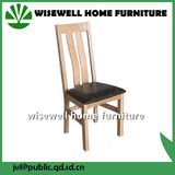 Oak Wood Wholesale Leather Curved Dining Chair