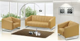 Elegant Office or Lobby or Lounge Area Leather Sofa () Sf-1045