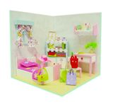 Educational 3D DIY Wooden Doll House Handmade Crafts