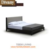 Latest High Back Wood Double Bed