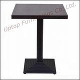 Stable Black Square Cafe Restaurant Dining Table (SP-RT107)