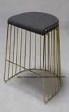 Metal Restaurant Stackable Wire Dining Bar Stools