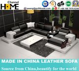 Modern White Leather Hot Sale Leisure Leather Sofa (HC1040)