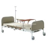 Ce ISO Medical Two Crank Hospital Manual Bed