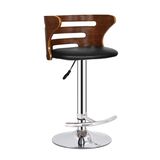 Restaurant Dining Coffee Furniture Swivel Wooden Bar Stools Chair (FS-WB952)