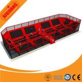 Excellent Quality Amusement Trampoline Park, Big Trampoline Bed with Foam Pit