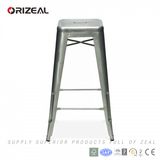 Replica Xavier Pauchard Galvanized H Bar Stool (OZ-IR-1007BG)