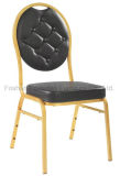 Wholesale Gold restaurant Dining Chair for Wedding Party with PU Leather