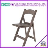 Resin Ballroom Chair /Padded Plastic Folding Chair/White Wedding Chair (A-001)