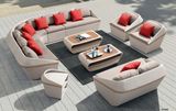 Garden Rattan Patio Outdoor Home Hotel Office Wales Lounge Outdoor Sofa Set