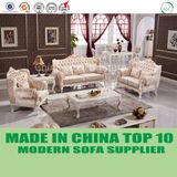 Luxury French Rococo Style Fabric Chesterfield Sofa