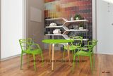 New Furniture Stackable Garden Outdoor Leisure Colorful Plastic Chair