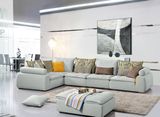 Living Room Furniture Popular 3 Seater Fabric Corner Sofa