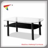 Cheap Tempered Glass Coffee Table for Home Furniture (CT034)
