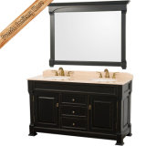 Wooden American Style Antique Bathroom Cabinet