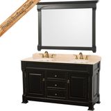 Wooden American Style Antique Bathroom Cabinet