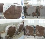 Granite Stone Monument / Tombstone with Custom Design - Tt09