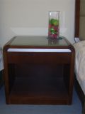 End Table Corner Table Black Wood Furniture Nightstand